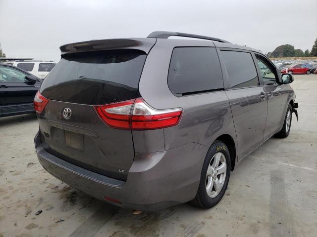 Photo 4 from auction – 2015 TOYOTA SIENNA LE with VIN 5TDKK3DCXFS581859