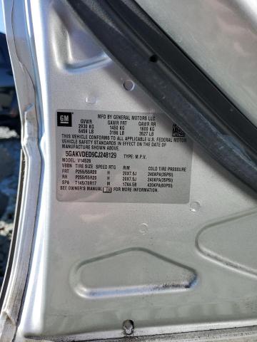 Photo 10 from auction – 2012 BUICK ENCLAVE with VIN 5GAKVDED9CJ248129