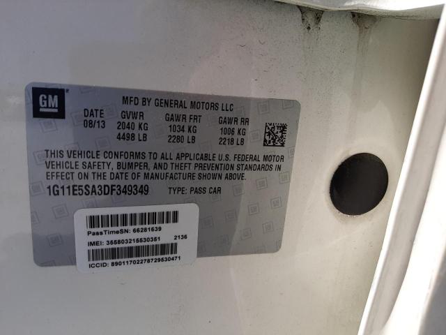 Photo 10 from auction – 2013 CHEVROLET MALIBU 2LT with VIN 1G11E5SA3DF349349