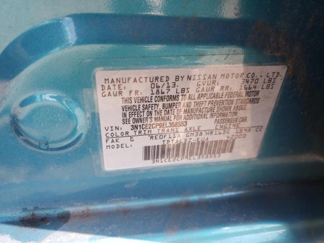 Photo 10 from auction – 2014 NISSAN VERSA NOTE with VIN 3N1CE2CP9EL358553