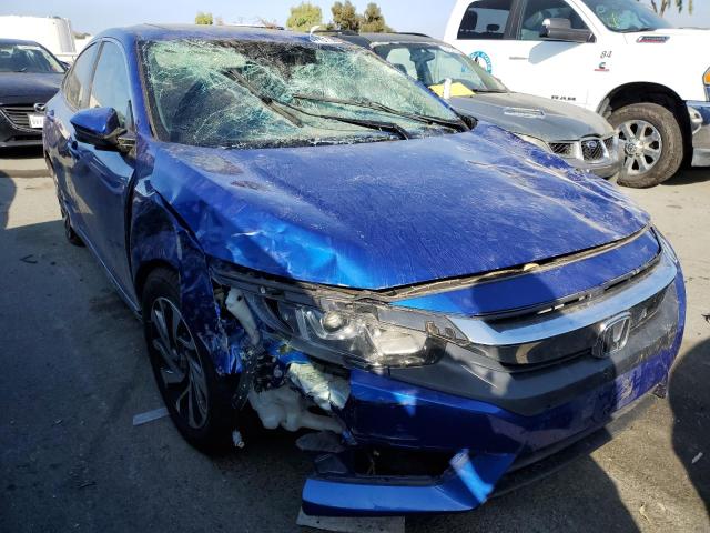 HONDA CIVIC EX 2018 with VIN 2HGFC2F75JH590034 - Photo from auction