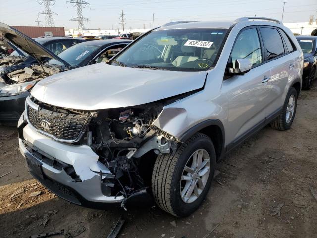 Photo 2 from auction – 2014 KIA SORENTO LX with VIN 5XYKT3A68EG522199