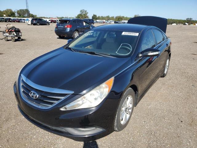 Photo 2 from auction – 2014 HYUNDAI SONATA GLS with VIN 5NPEB4AC8EH909162
