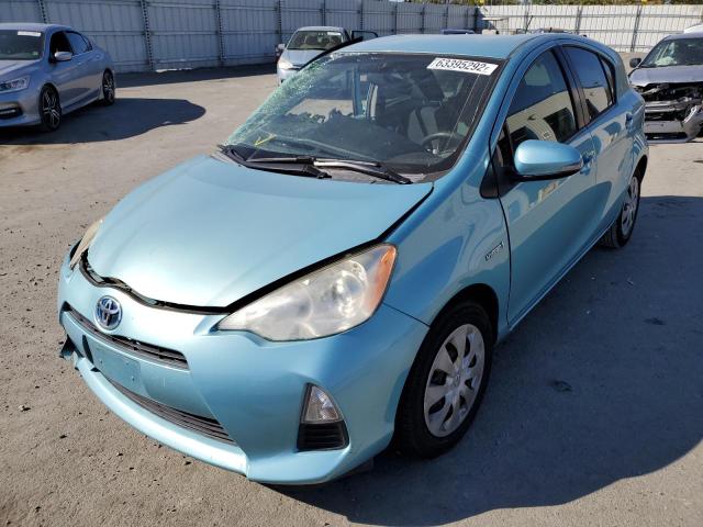 Photo 2 from auction – 2012 TOYOTA PRIUS C with VIN JTDKDTB39C1028190