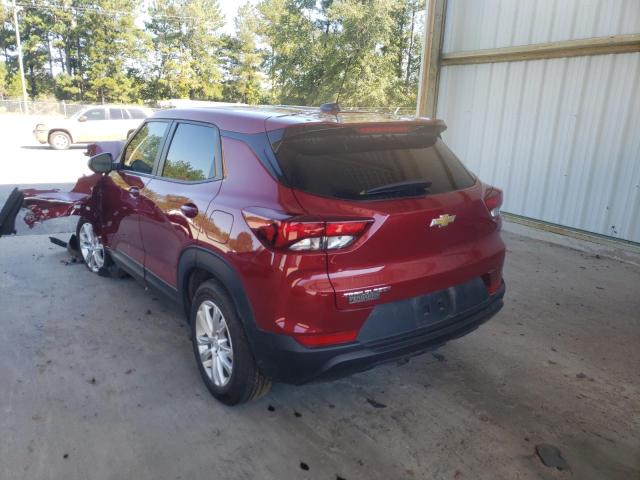 Photo 3 from auction – 2021 CHEVROLET TRAILBLAZE with VIN KL79MMS25MB139940