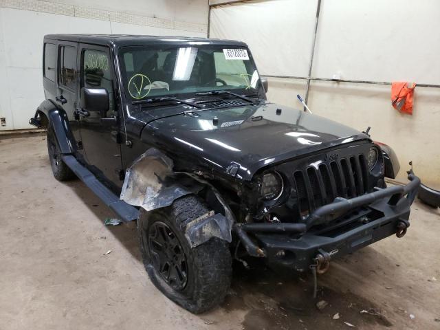 JEEP WRANGLER U 2016 with VIN 1C4BJWEG2GL277420 - Photo from auction