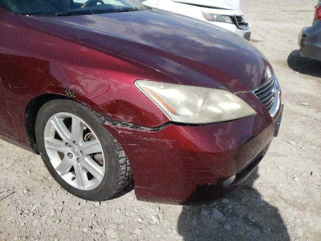Photo 9 from auction – 2007 LEXUS ES 350 with VIN JTHBJ46GX72007908
