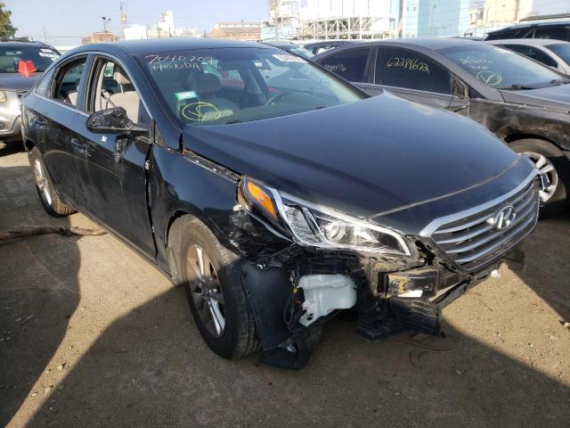 HYUNDAI SONATA SE 2017 with VIN 5NPE24AF2HH461855 - Photo from auction