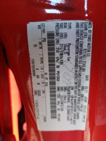 Фото 10 с аукциона – 2012 FORD FOCUS SE с VIN 1FAHP3F21CL114073