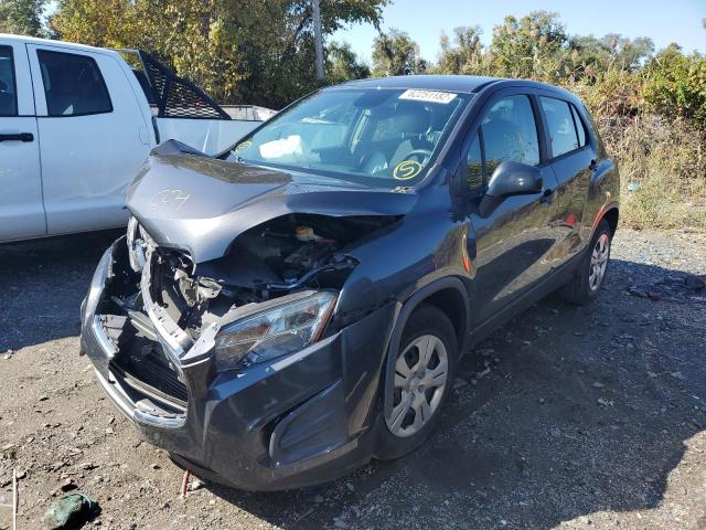 Photo 2 from auction – 2016 CHEVROLET TRAX LS with VIN 3GNCJKSB4GL263231