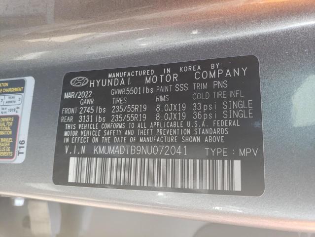 Photo 10 from auction – 2022 GENESIS GV70 BASE with VIN KMUMADTB9NU072041