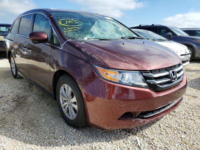 HONDA ODYSSEY EX 2016 with VIN 5FNRL5H60GB111177 - Photo from auction