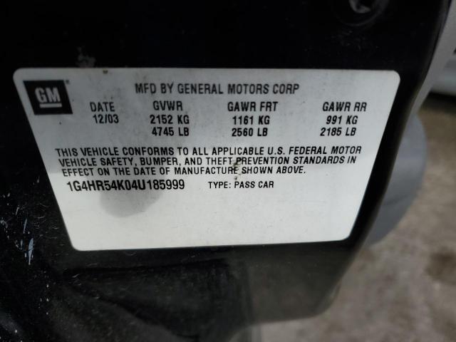 Photo 10 from auction – 2004 BUICK LESABRE LI with VIN 1G4HR54K04U185999
