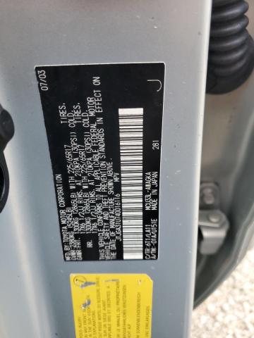 Photo 10 from auction – 2004 LEXUS RX 330 with VIN JTJGA31U740016116