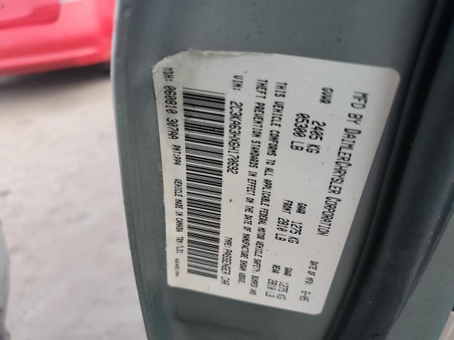 Photo 10 from auction – 2006 CHRYSLER 300C with VIN 2C3KA63HX6H170692