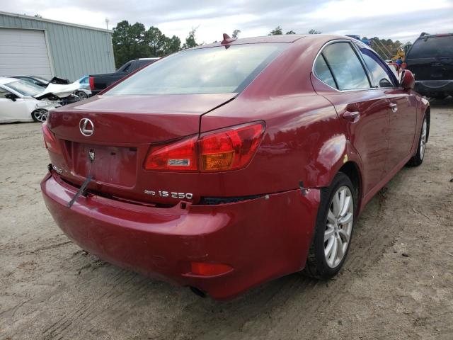 Photo 4 from auction – 2008 LEXUS IS 250 with VIN JTHCK262282024746