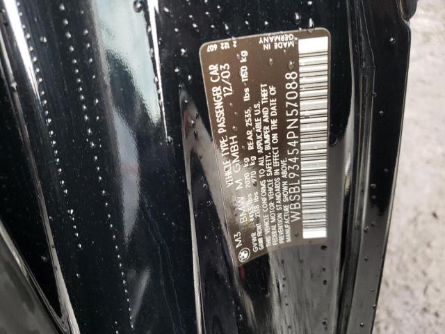 Photo 10 from auction – 2004 BMW M3 with VIN WBSBL93454PN57088