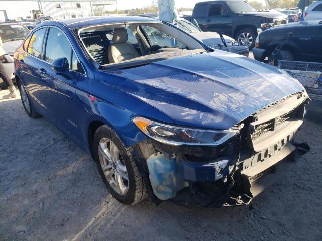 FORD FUSION SE 2018 with VIN 3FA6P0LU7JR147864 - Photo from auction