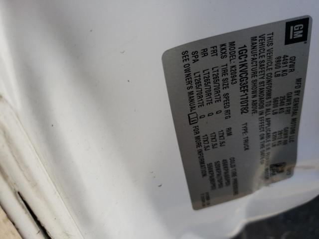 Photo 10 from auction – 2014 CHEVROLET SILVERADO with VIN 1GC1KVCG3EF170782