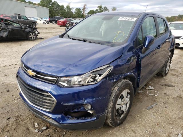 Photo 2 from auction – 2017 CHEVROLET TRAX LS with VIN 3GNCJKSB8HL134474