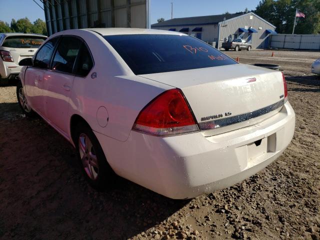 Photo 3 from auction – 2007 CHEVROLET IMPALA LS with VIN 2G1WB58K679366187