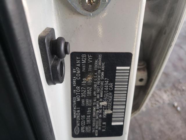 Photo 10 from auction – 2016 HYUNDAI ACCENT SE with VIN KMHCT4AE6GU144947