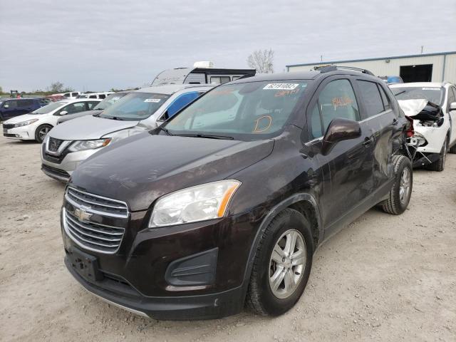 Photo 2 from auction – 2015 CHEVROLET TRAX 1LT with VIN KL7CJLSB2FB226058