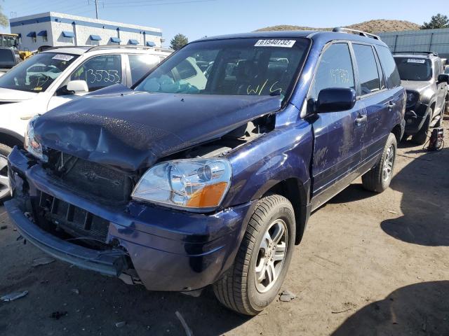 Photo 2 from auction – 2004 HONDA PILOT EXL with VIN 2HKYF18524H510429