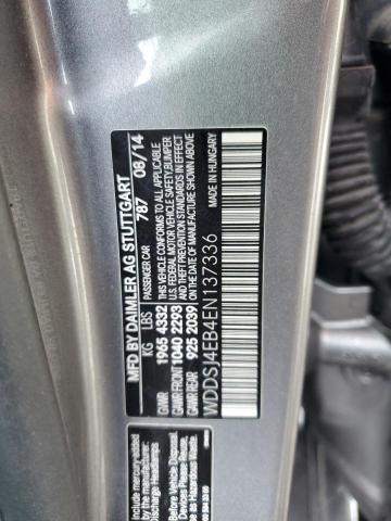 Photo 10 from auction – 2014 MERCEDES-BENZ CLA 250 with VIN WDDSJ4EB4EN137336