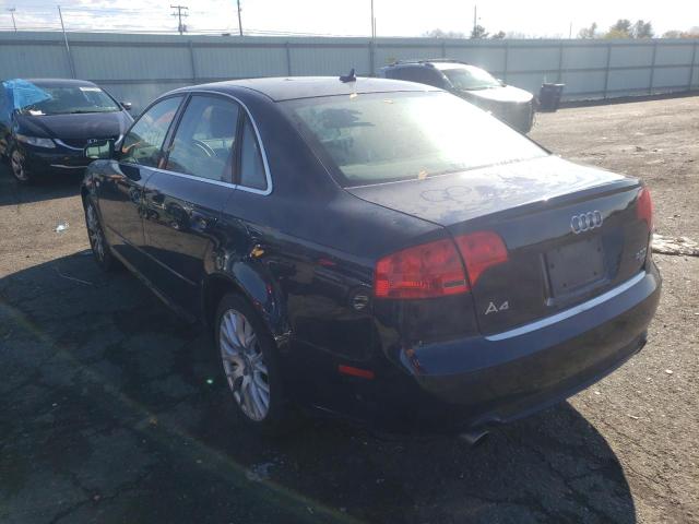 Photo 3 from auction – 2008 AUDI A4 2.0T QU with VIN WAUDF78E18A147231