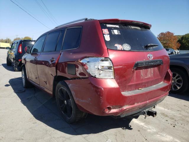 Photo 3 from auction – 2008 TOYOTA HIGHLANDER with VIN JTEES42A382068995