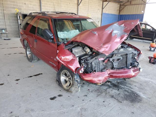 CHEVROLET BLAZER 2001 with VIN 1GNCS18W91K215783 - Photo from auction