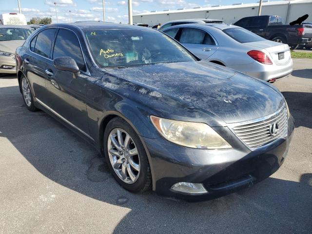 LEXUS LS 460 2007 with VIN JTHBL46F775049727 - Photo from auction