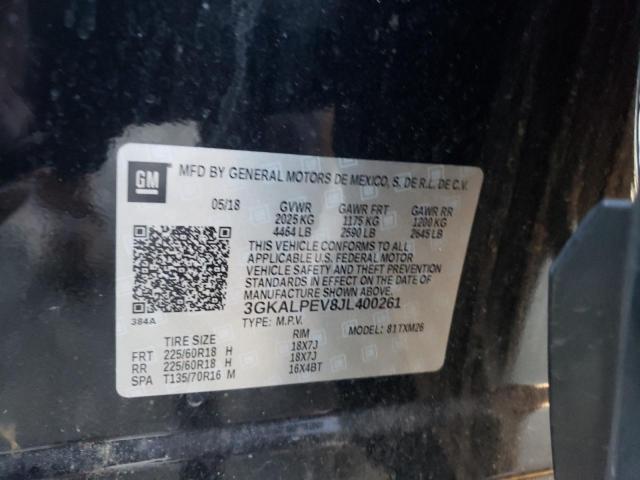 Photo 10 from auction – 2018 GMC TERRAIN SL with VIN 3GKALPEV8JL400261