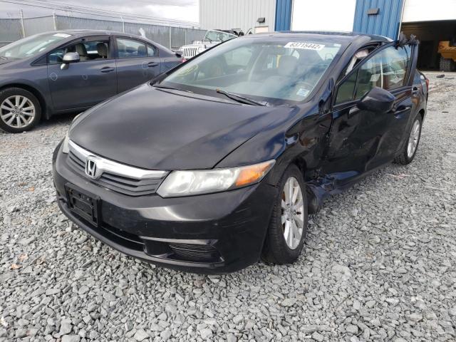 Photo 2 from auction – 2012 HONDA CIVIC LX with VIN 2HGFB2F55CH017915