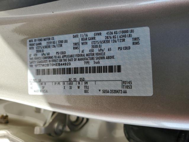 Photo 10 from auction – 2017 FORD F250 SUPER with VIN 1FT7W2BT0HEB44923