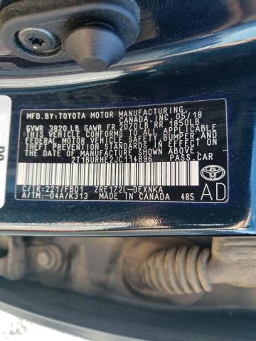 Photo 10 from auction – 2018 TOYOTA COROLLA L with VIN 2T1BURHE2JC114896