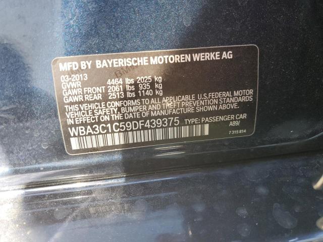 Photo 10 from auction – 2013 BMW 328 I SULE with VIN WBA3C1C59DF439375