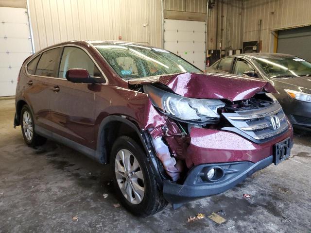 HONDA CR-V EX 2014 with VIN 5J6RM4H56EL116001 - Photo from auction