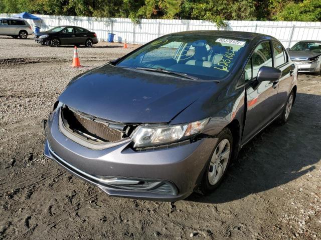 Photo 2 from auction – 2015 HONDA CIVIC LX with VIN 19XFB2F51FE111420
