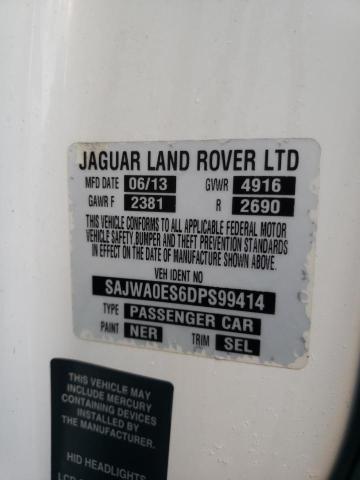 Foto 10 de la subasta – 2013 JAGUAR XF con VIN SAJWA0ES6DPS99414