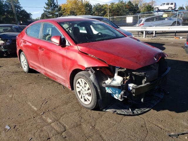 HYUNDAI ELANTRA SE 2017 with VIN 5NPD74LF8HH204547 - Photo from auction
