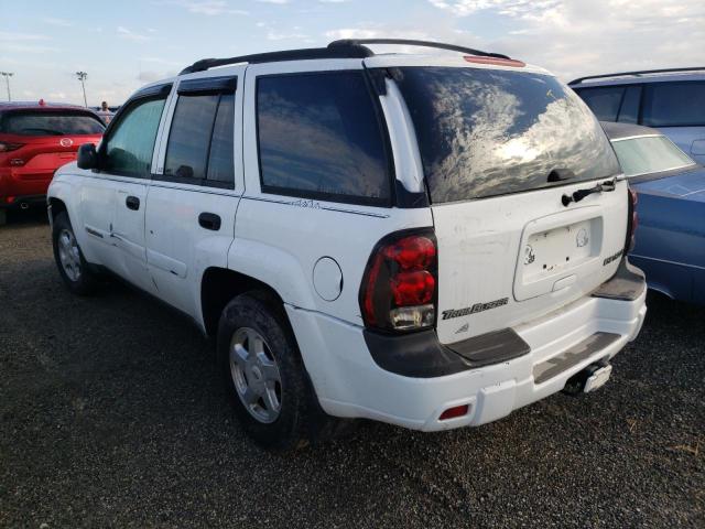 Photo 3 from auction – 2002 CHEVROLET TRAILBLAZE with VIN 1GNDS13S722307310