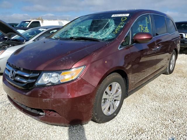 Photo 2 from auction – 2016 HONDA ODYSSEY EX with VIN 5FNRL5H60GB111177