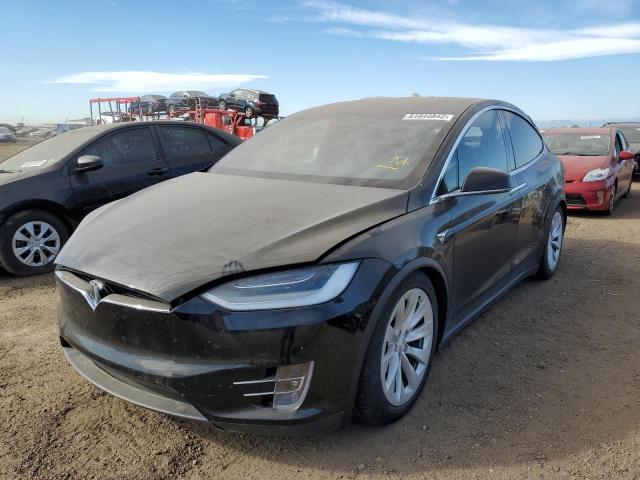 Photo 2 from auction – 2020 TESLA MODEL X with VIN 5YJXCAE22LF306791