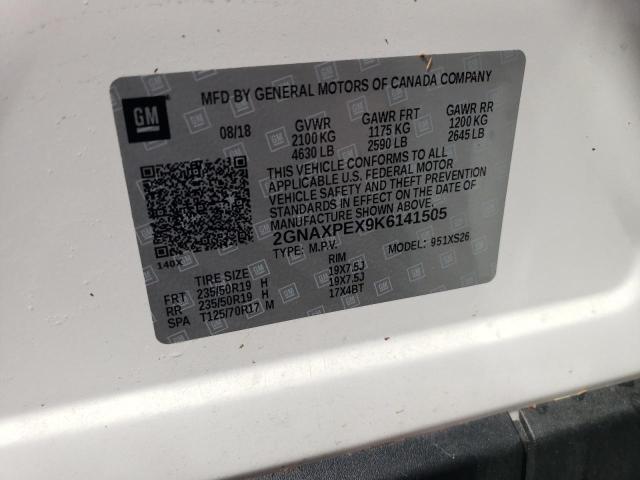 Photo 10 from auction – 2019 CHEVROLET EQUINOX PR with VIN 2GNAXPEX9K6141505