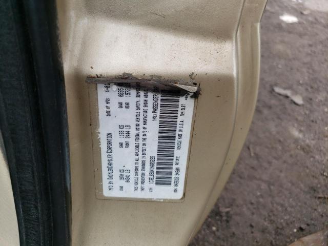 Photo 10 from auction – 2001 CHRYSLER SEBRING LI with VIN 1C3EL65UX1N685225