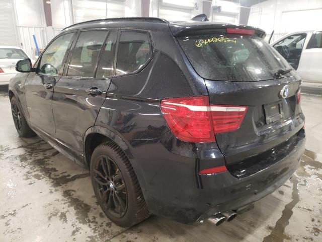 Photo 3 from auction – 2017 BMW X3 XDRIVE3 with VIN 5UXWX7C33H0U44293