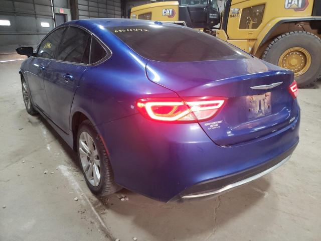 Photo 3 from auction – 2015 CHRYSLER 200 LIMITE with VIN 1C3CCCAB8FN637434