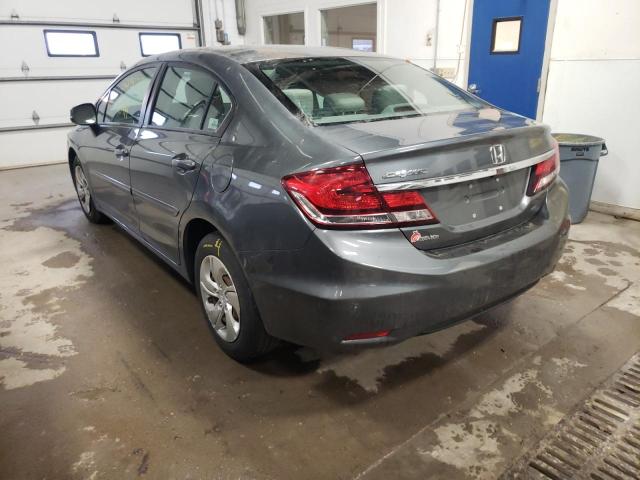 Photo 3 from auction – 2013 HONDA CIVIC LX with VIN 19XFB2F58DE062424